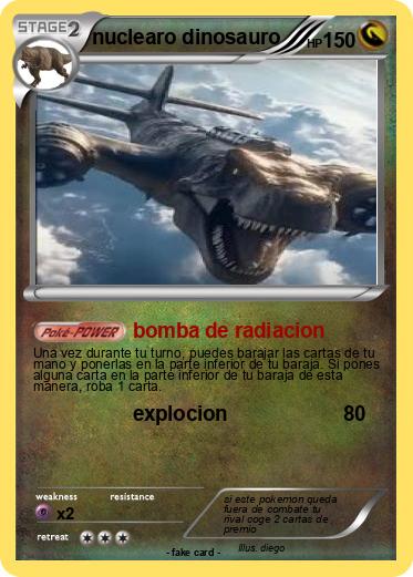 Pokemon nuclearo dinosauro
