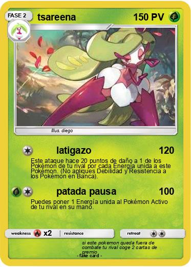 Pokemon tsareena