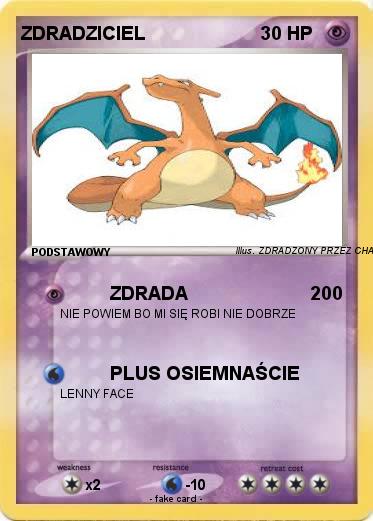 Pokemon ZDRADZICIEL