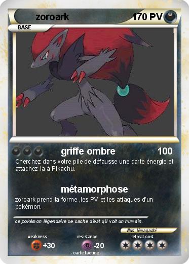 Pokemon zoroark