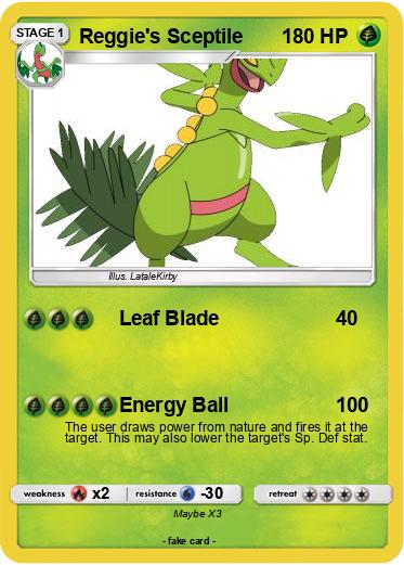 Pokemon Reggie's Sceptile