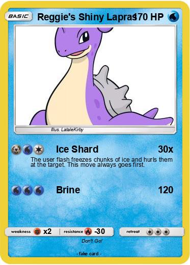 Pokemon Reggie's Shiny Lapras