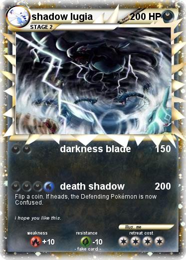 Pokemon shadow lugia