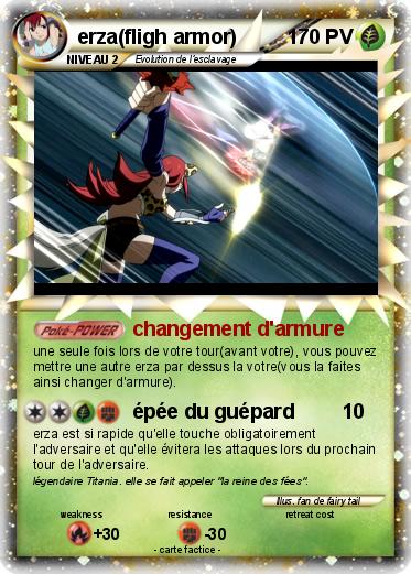 Pokemon erza(fligh armor)