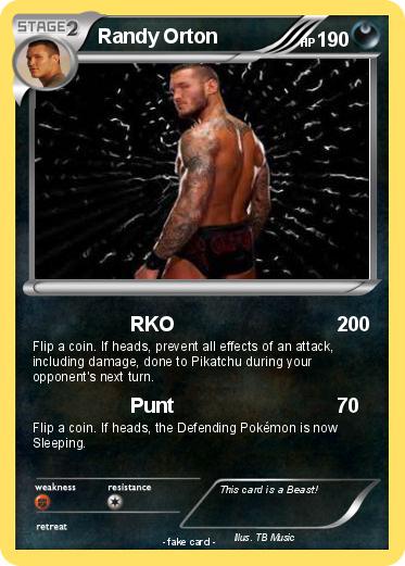 Pokemon Randy Orton