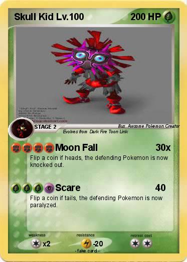 Pokemon Skull Kid Lv.100