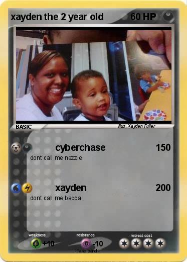 Pokemon xayden the 2 year old