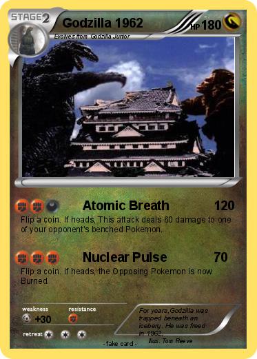 Pokemon Godzilla 1962