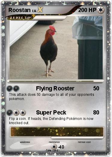 Pokemon Roostan