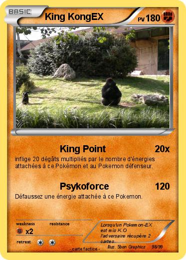 Pokemon King KongEX