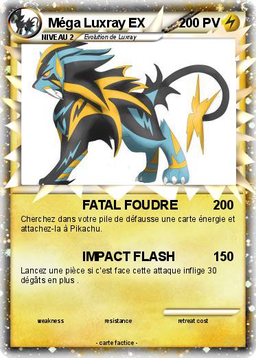 Pokemon Méga Luxray EX