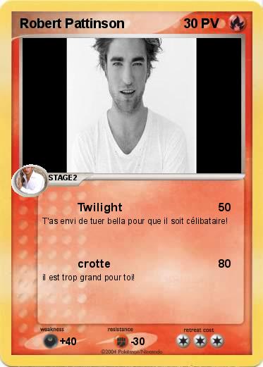 Pokemon Robert Pattinson