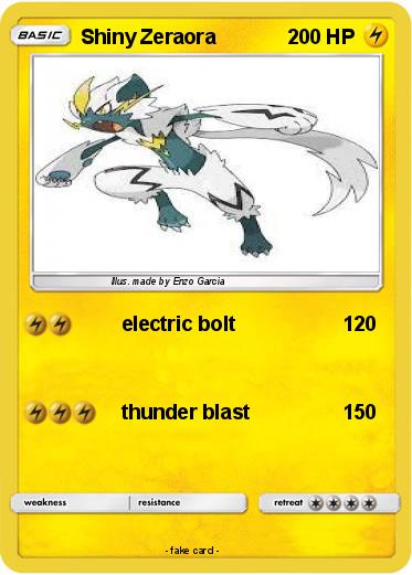 Pokemon Shiny Zeraora