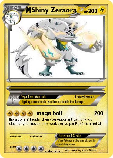 Pokemon Shiny Zeraora