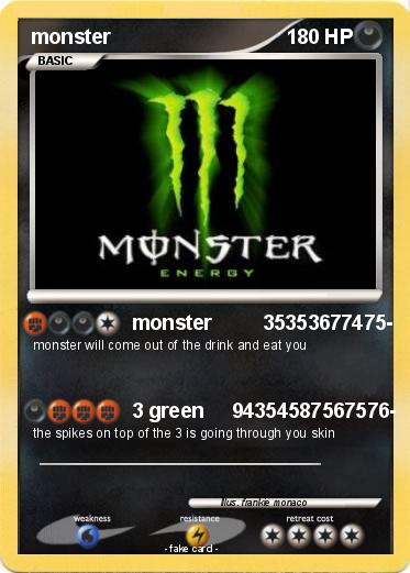 Pokemon monster