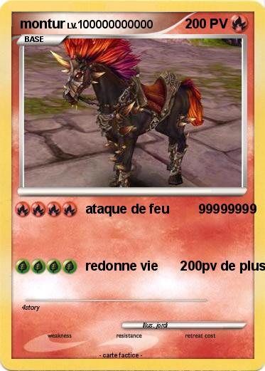 Pokemon montur