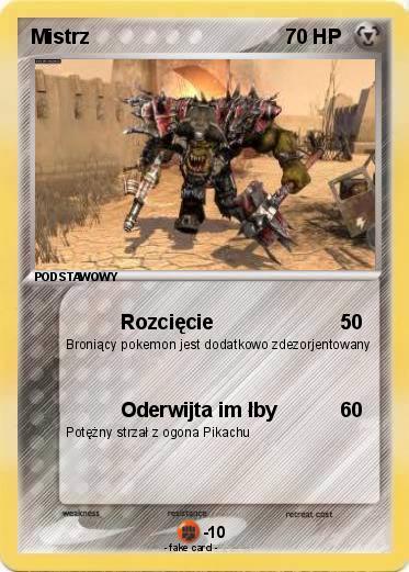 Pokemon Mistrz