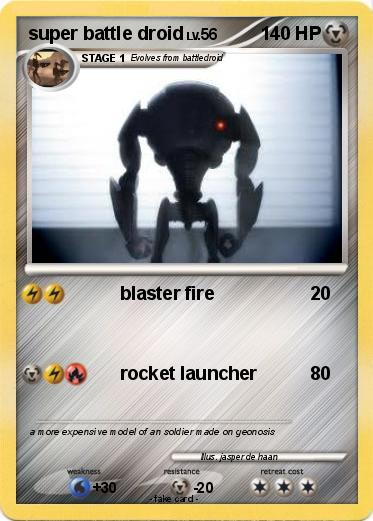 Pokemon super battle droid