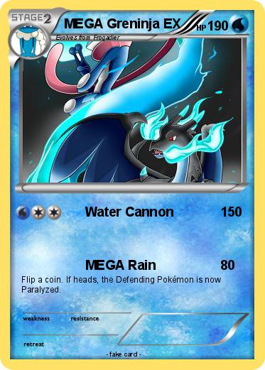 Pokemon MEGA Greninja EX