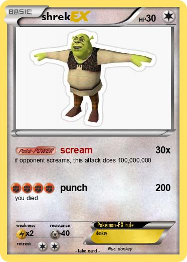Pokemon shrek