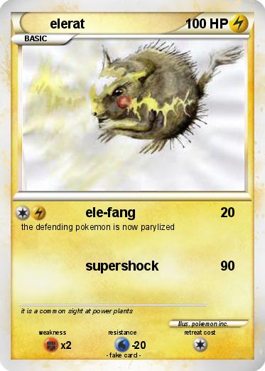 Pokemon elerat