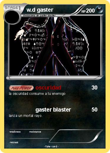 Pokemon w.d gaster