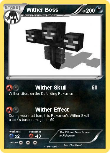 Pokemon Wither Boss