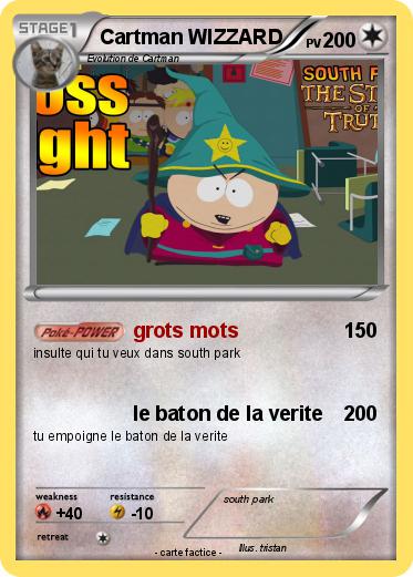 Pokemon Cartman WIZZARD