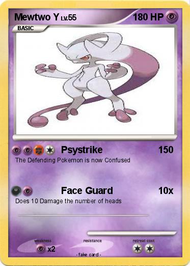 Pokemon Mewtwo Y