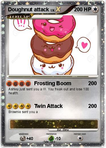 Pokemon Doughnut attack