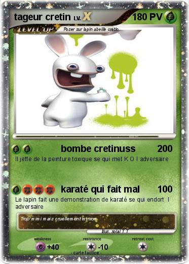 Pokemon tageur cretin
