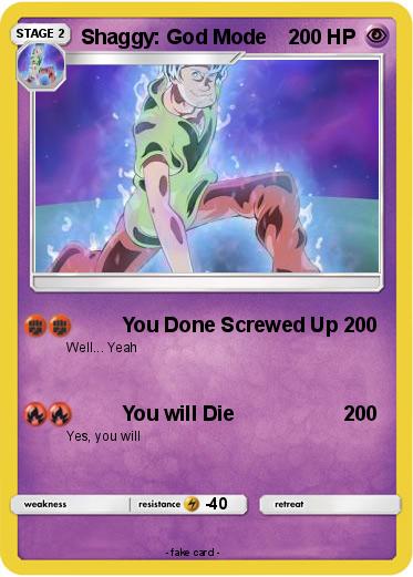 Pokemon Shaggy: God Mode