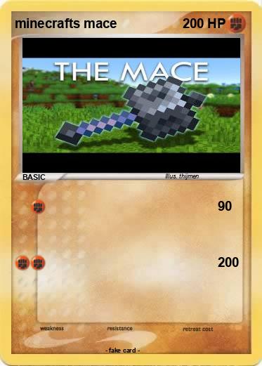 Pokemon minecrafts mace
