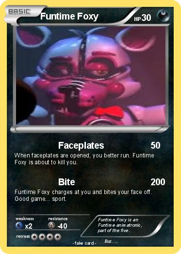 Pokemon Funtime Foxy