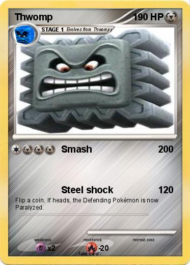 Pokemon Thwomp