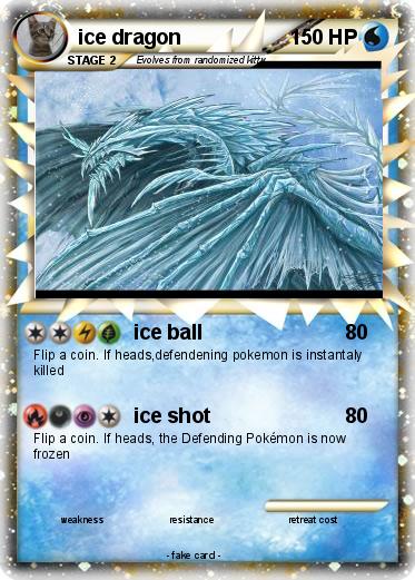 Pokemon ice dragon