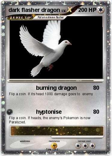 Pokemon dark flasher dragon