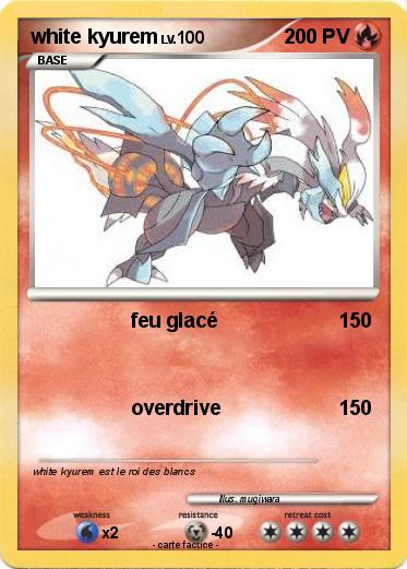 Pokemon white kyurem