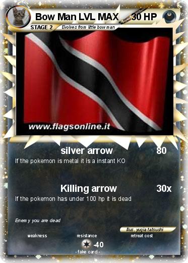 Pokemon Bow Man LVL MAX