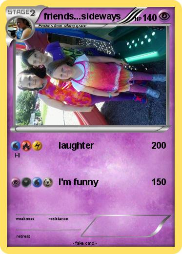 Pokemon friends...sideways