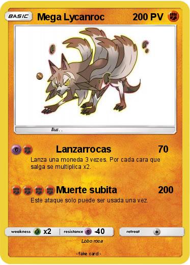 Pokemon Mega Lycanroc