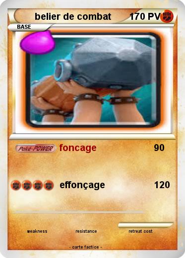 Pokemon belier de combat