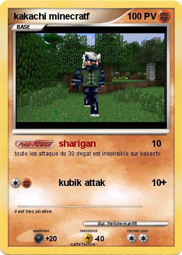 Pokemon kakachi minecratf