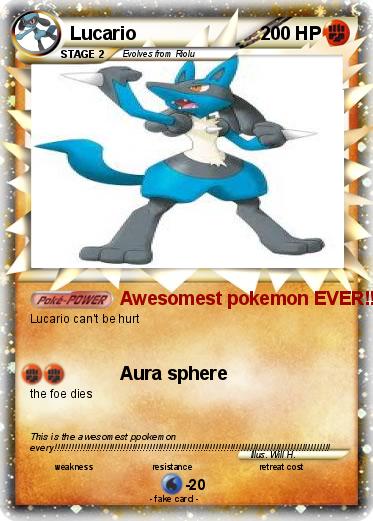 Pokemon Lucario