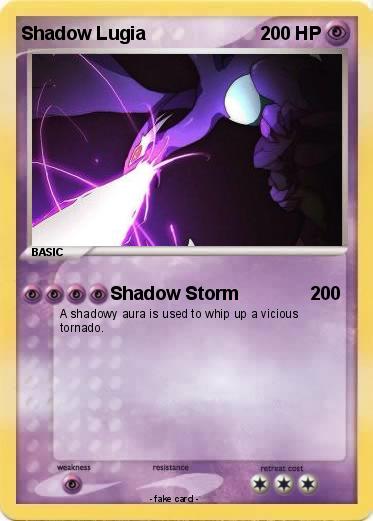 Pokemon Shadow Lugia