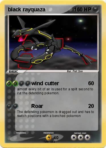 Pokemon black rayquaza