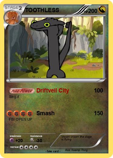 Pokemon TOOTHLESS