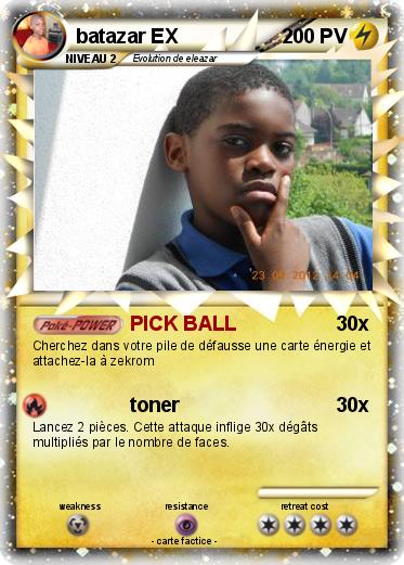 Pokemon batazar EX