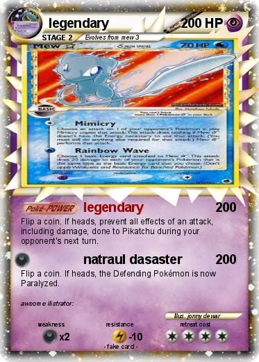 Pokemon legendary