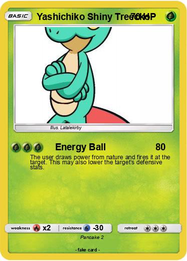 Pokemon Yashichiko Shiny Treecko
